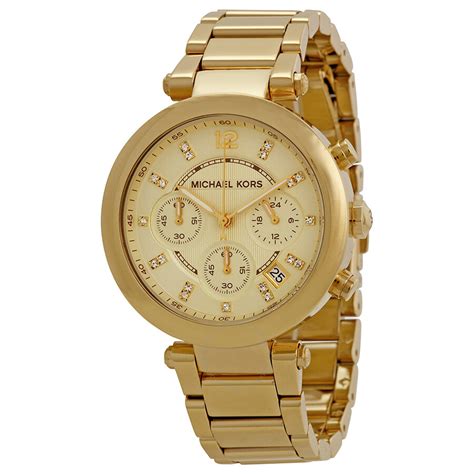 michael kors watch parker|michael kors parker chronograph watch.